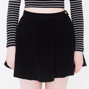 American Apparel Corduroy Circle Skirt